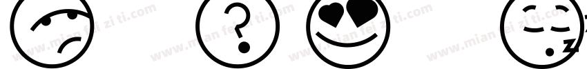 Segoe Ul Emoji 普通 (Western)字体转换